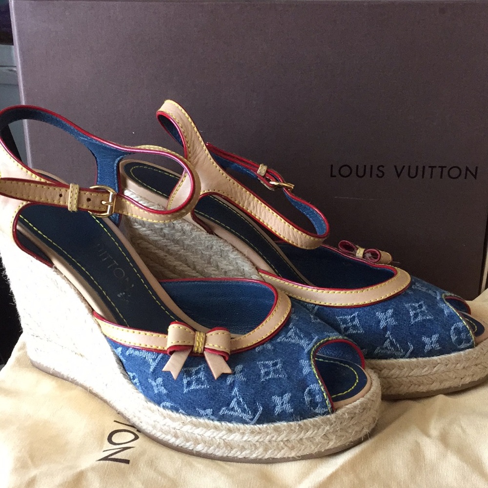 Authentic Louis Vuitton Espadrilles